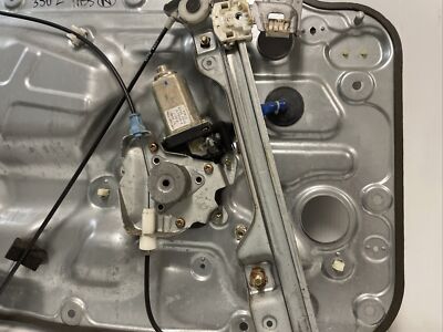 LUNAモーター 中古 03-08 NISSAN 350Z WINDOW REGULATOR & WINDOW MOTOR ASSEMBLY