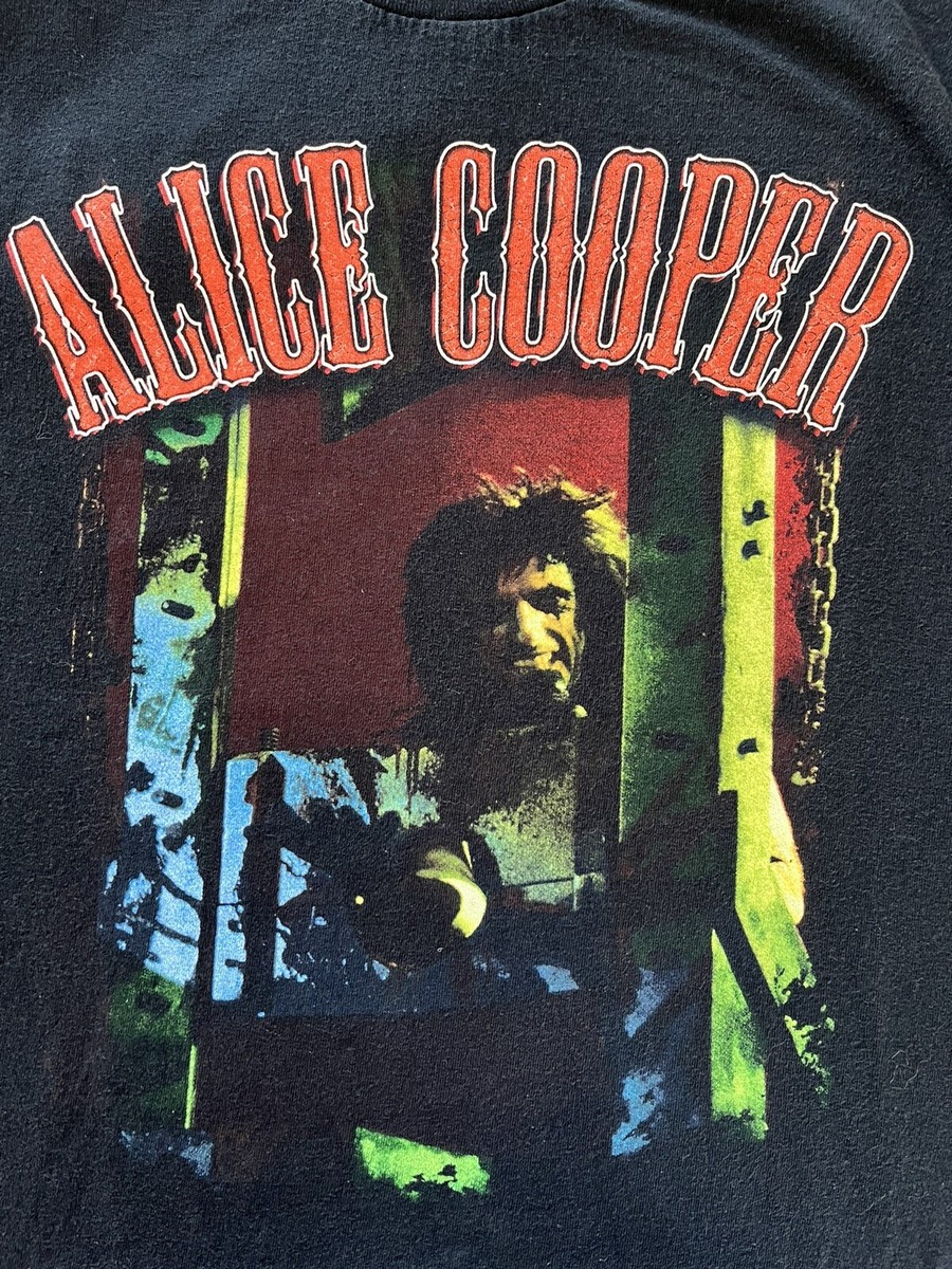 Alice Cooper Rock n Roll Carnival Vintage 1998 Graphic Band T 