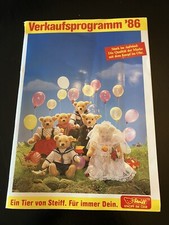 vintage Steiff teddy bear 1986 catalog