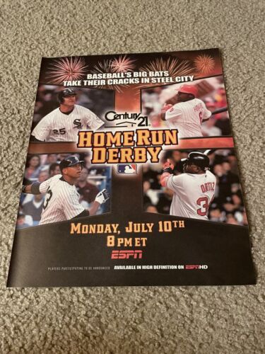 Vintage 2006 MLB ALL-STAR GAME HOME RUN DERBY ESPN Poster Print Ad DAVID ORTIZ - Picture 1 of 1