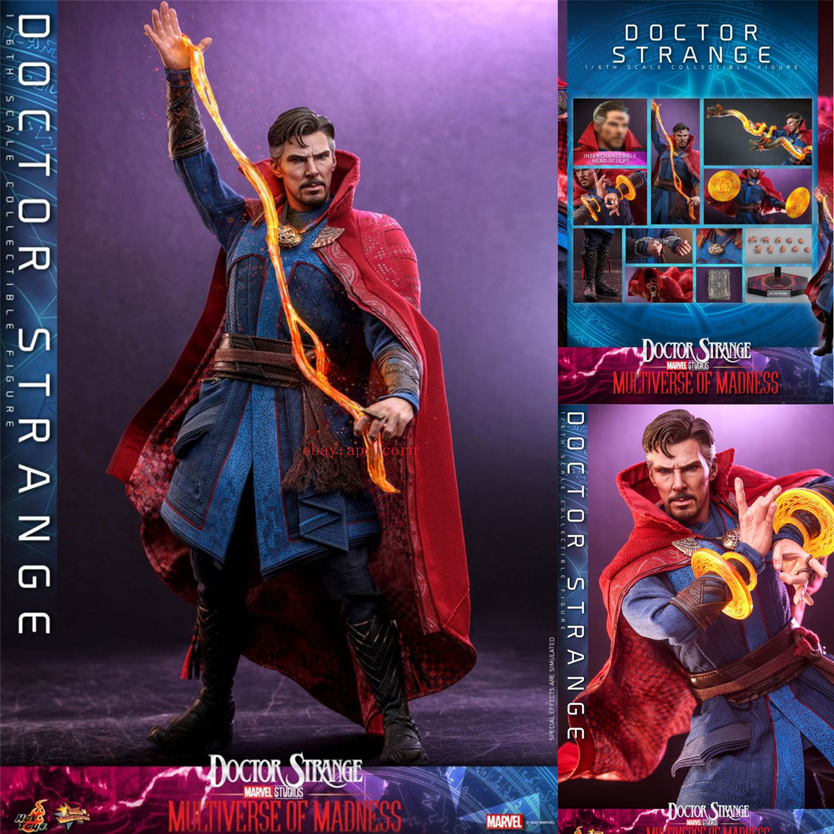 Hot Toys Mms645 Doctor Strange In The Multiverse Of Madness 1/6