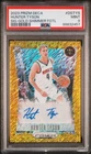 2023 Panini Prizm Deca Basketball Gold Shimmer FOTL Hunter Tyson #DS-TYS