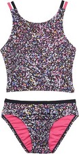 Nike Girl's Pixel Party Spiderback Bikini Set Little Kids/Big Kids Large E1239