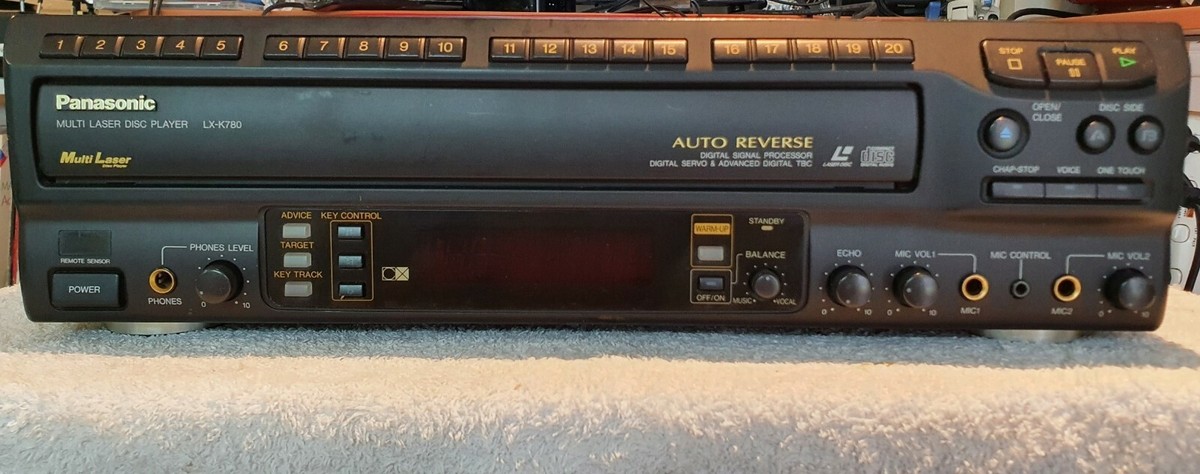 Panasonic LX-K780BD multi laser disc player(Made in Japan
