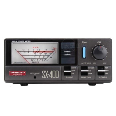 DIAMOND SX-400 SWR＆パワーメーター SX-400 SWR UV Dual Band Standing Wave Meter DC13.8V 140-525MHz SWR
