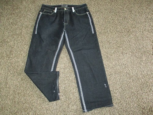 MENS BLACK COOGI STINGER BAGGY FIT WIDE 