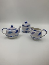 BLUE LEAF ROYAL NORFOLK TEA SET