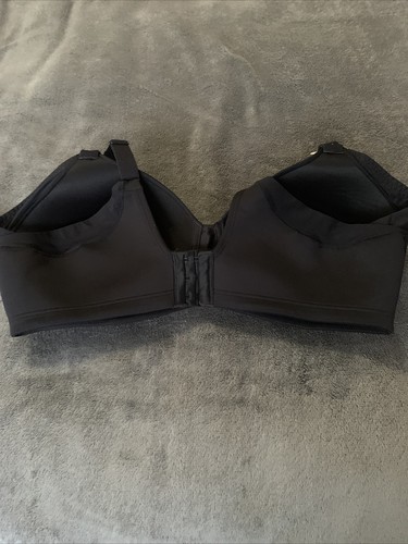 Reggiseno sottobraccio Vanity Fair liscio taglia 38C nero nuovo con etichetta - Foto 4 di 5
