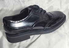 Guess Single Right Amputee Leather Lace-up Dress Shoe - Matte Black - Size 6.5M