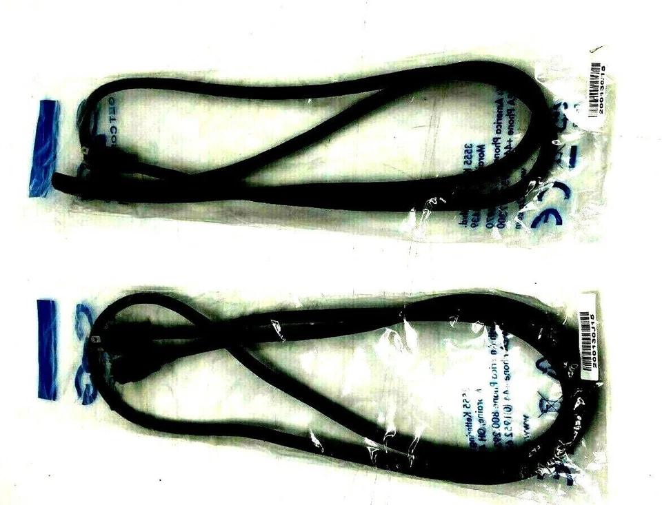 LOT OF 8 C2G 14AWG Power Cord 6FT 5-15P TO C15 125 - Image 2 of 4