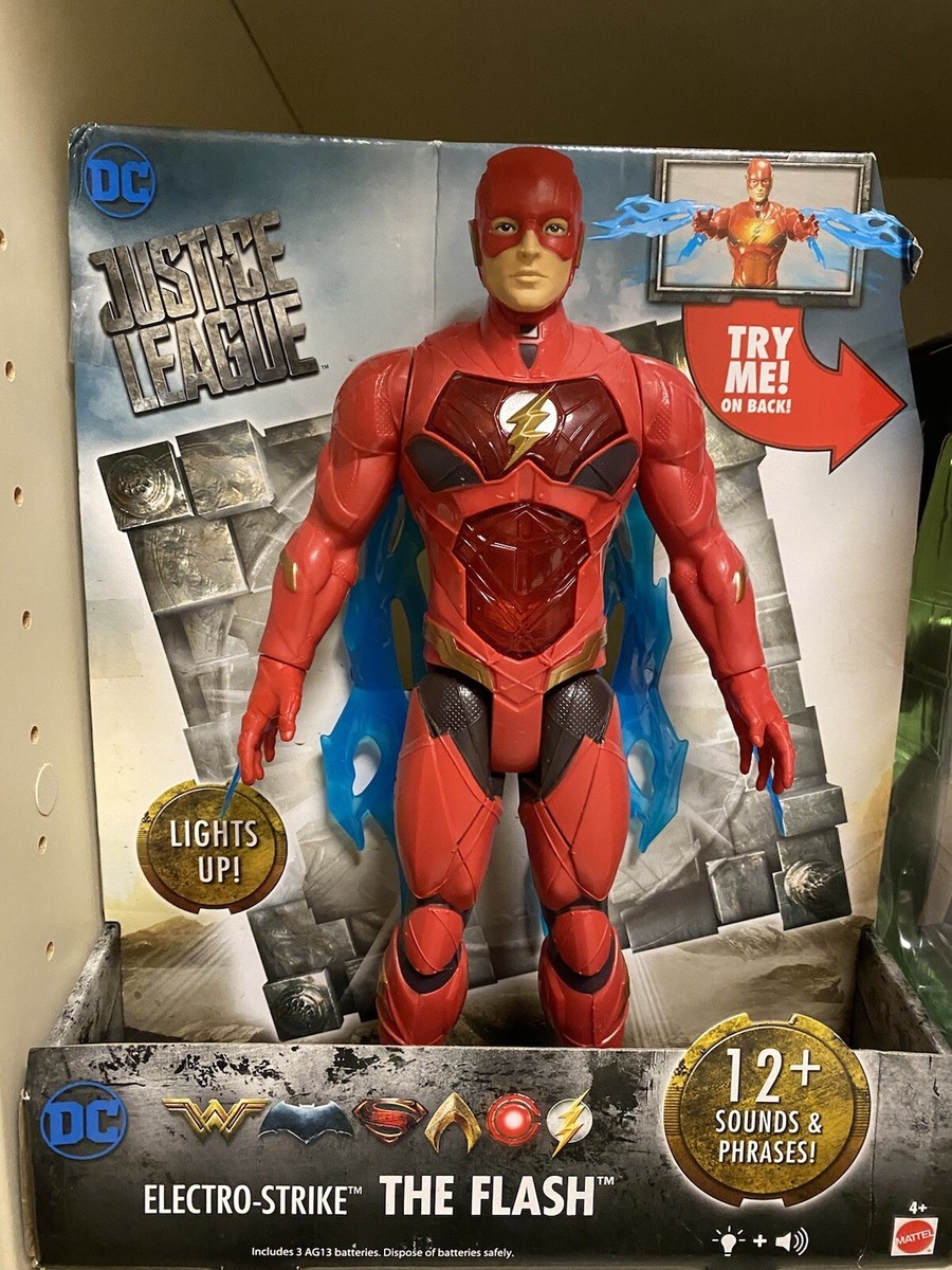 DC Justice League Electro-Strike FLASH Figure, 12