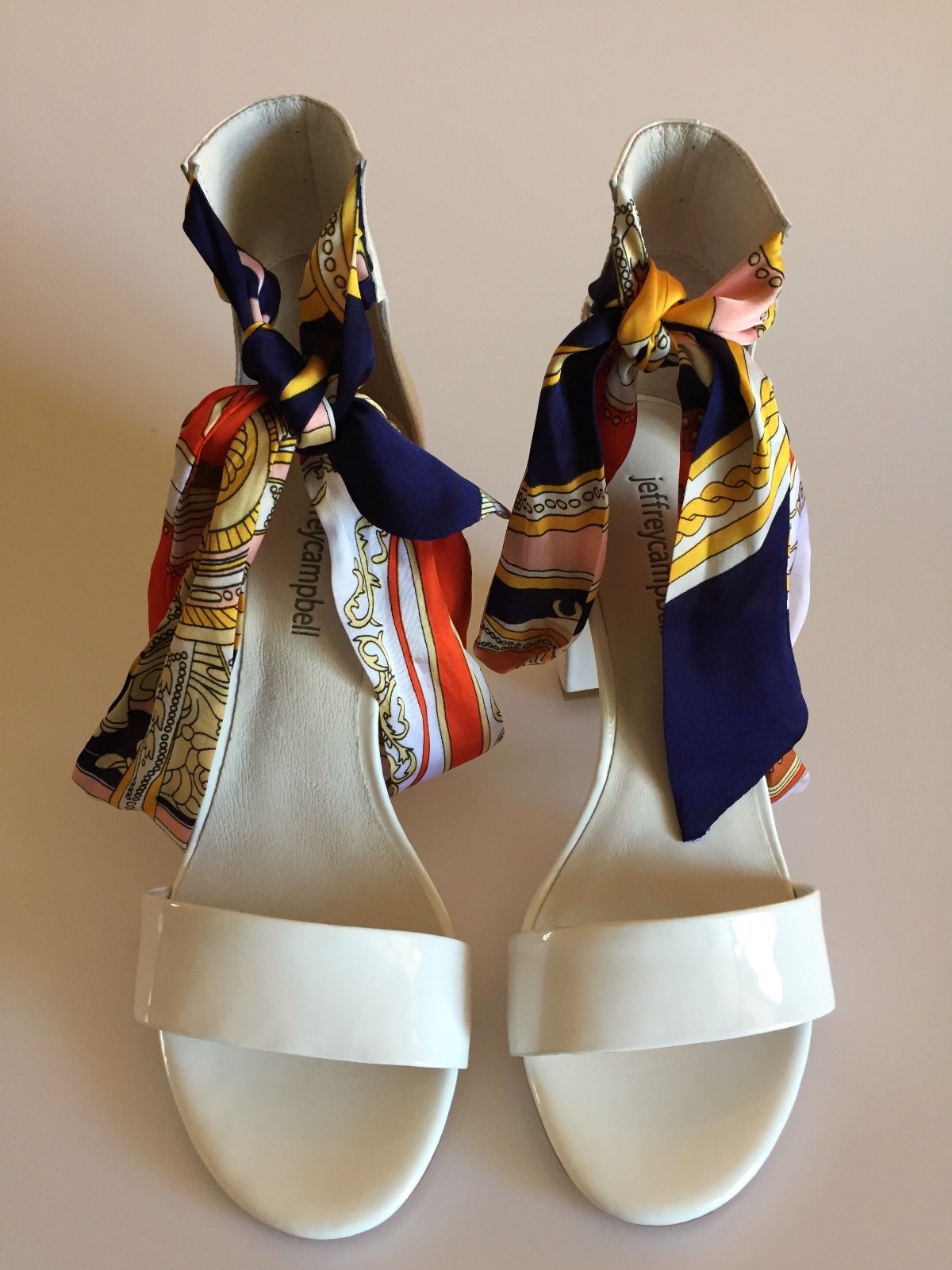 Jeffrey Campbell Lindsay Ankle Tie Sandal Size 7.5 M image 2