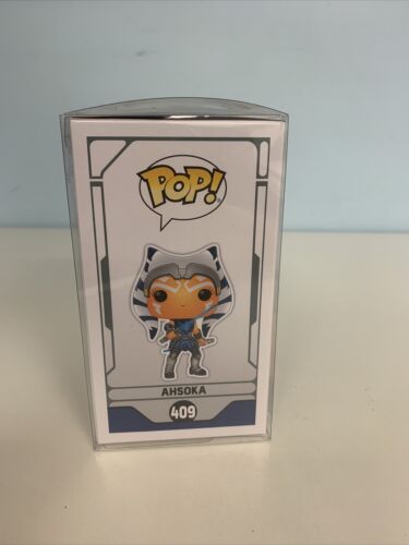 Funko Pop! Figura de vinilo Star Wars: Ahsoka #409 con protector Disney Bobble Head - Imagen 4 de 6