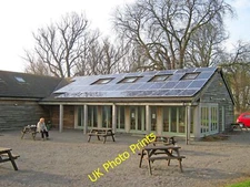 Photo 12x8 Solar Panels at Syston Park Farm Shop Barkston A fine example o c2014
