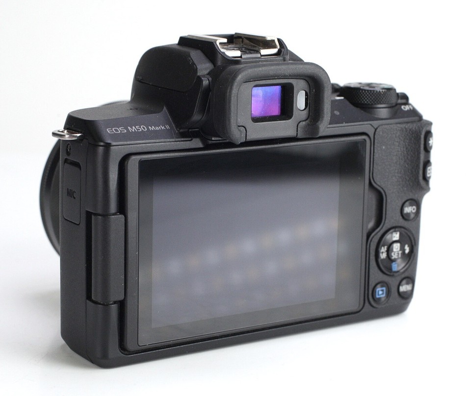 Canon EOS M50 II Camera &EFM 1545mm IS STM Lens Kit 6K Shot eBay