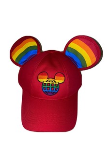 NWT Disney Pride Rainbow Embroidered 