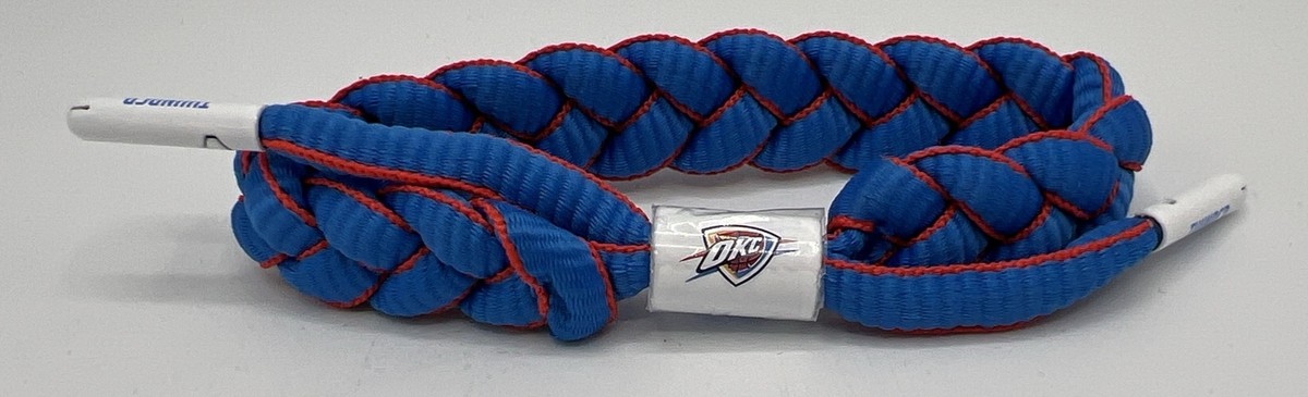 Rastaclat Basketball Oklahoma City Thunder Knotted Bracelet Blue Orange - Main Image