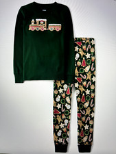 GYMBOREE BOYS GINGERBREAD PAJAMAS SIZE 6 NEW