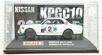 1/72 Real-X NISSAN SKYLINE 2000 GT-R KPGC10 RACING #2 GREEN