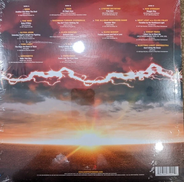 NOW THAT'S WHAT I CALL CLASSIC ROCK - 2-LP - EXCLUSIVE - BRAND NEW! - Image 2 of 4