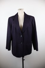 LUISA SPAGNOLI BLAZER GIACCA DONNA 50 WOMAN CASUAL VINTAGE JACKET LANA CASHMERE