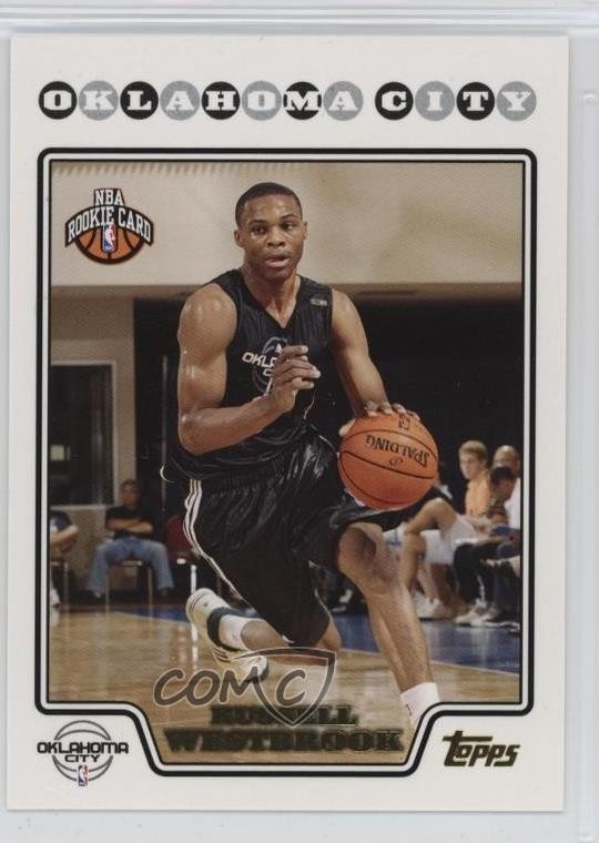 2008-09 Topps Russell Westbrook #199 0gf3