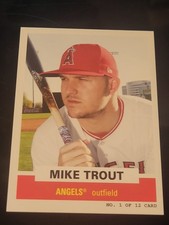 2021 Topps Throwback Thursday #TBT - 1961 Topps Bazooka Mike Trout #1 /4710