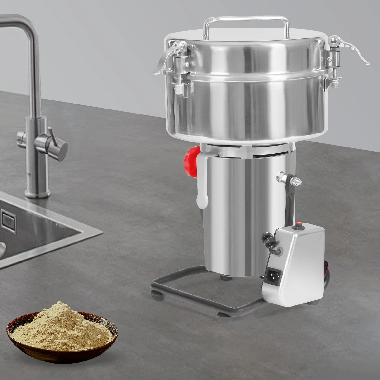 4500g Commercial Spice Grinder Electric Grain Mill Grinder Pulverizer 30000r/min