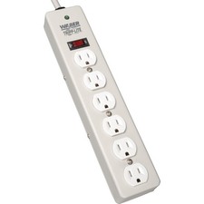 Tripp Lite by Eaton Waber Industrial Surge Protector 6-Outlet 6 ft. 1.83 m Cor