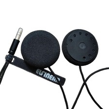 ELFINEAR Acoustix Elite Helmet Speakers, Black, 45mm Dynamic 45, Black