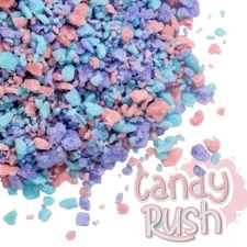 Dutch Treat Cotton Candy Crunch Sweet Dessert Topping Ice Cream Cupcake Froyo