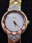 Vintage Lassale By Seiko 20mm White Dial Gold Tone Womens Dress Watch 1N00-1A59
