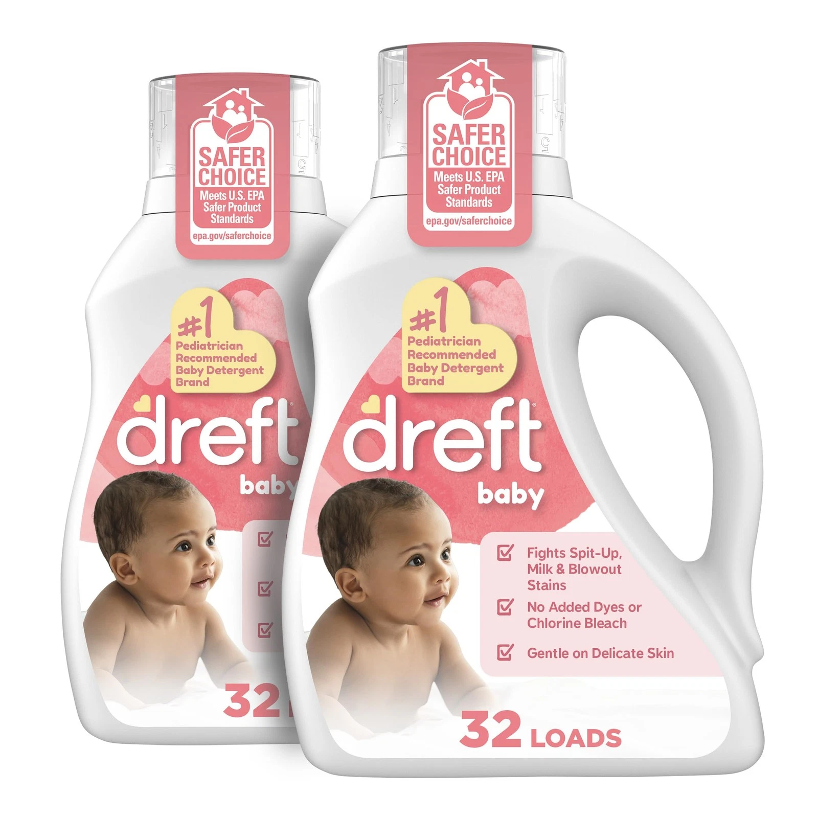 Baby Liquid Laundry Detergent, Gentle on Sensitive Skin Laundry Soap, 42 fl o...
Opens in a new wind