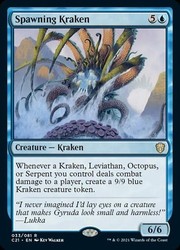 Spawning Kraken #33 Commander 2021 Rare