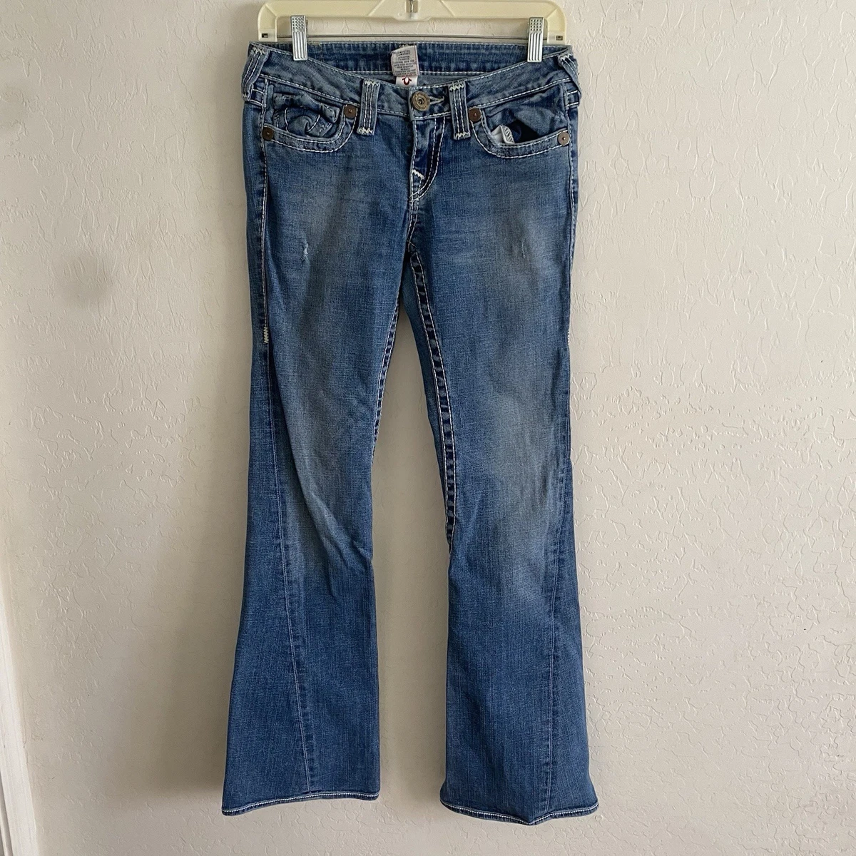 TRUE RELIGION JOY フレアデニム 29/33-tenderloin プルオーバー XL 