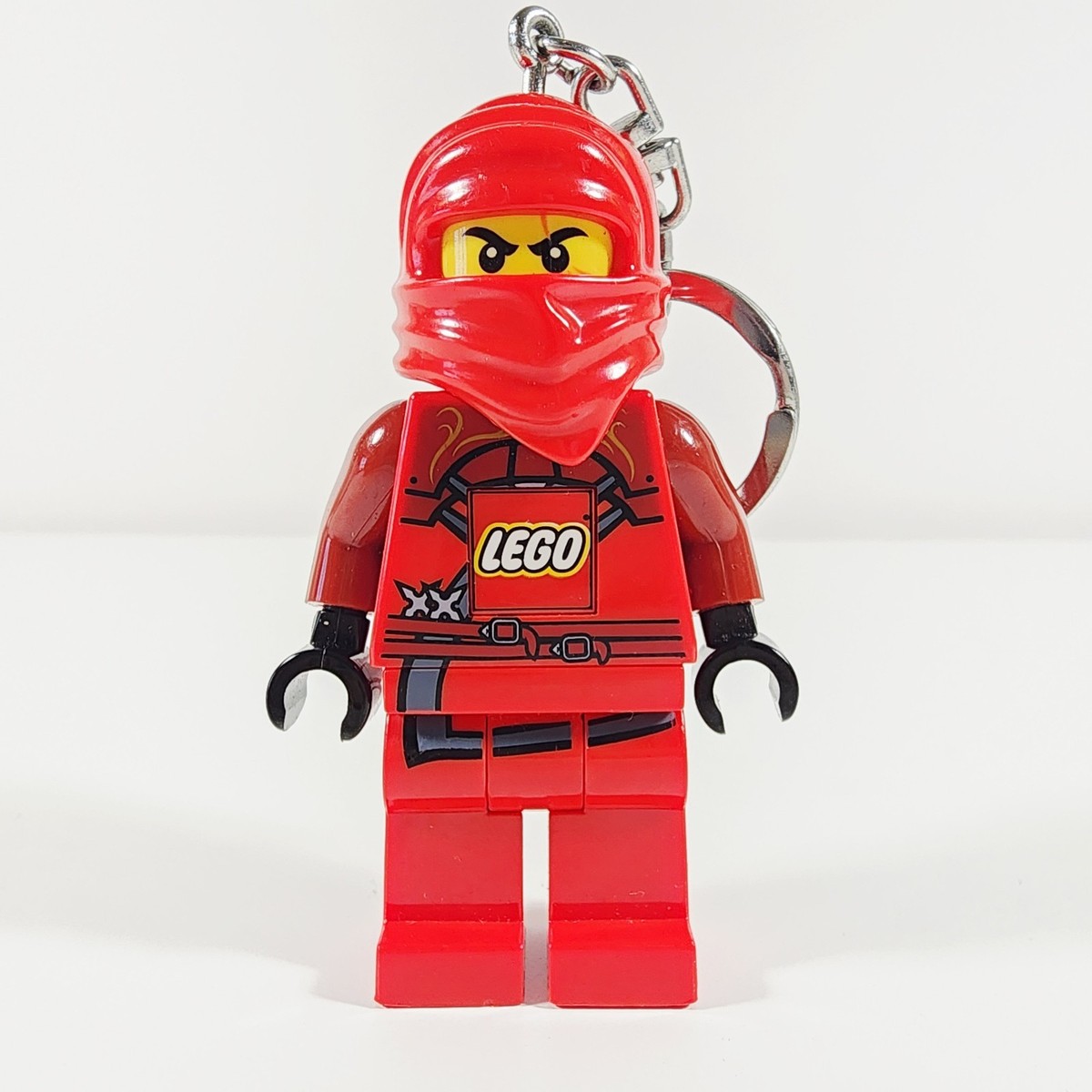 Lego Kai Minifigure Key Chain Flashlight BIG LEDLite Ninjago Mini