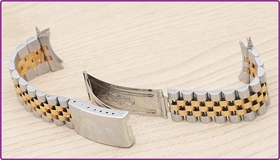 Rolex 20mm 62523H 18 H12 18K/SS Jubilee Bracelet 21Links 165mm End