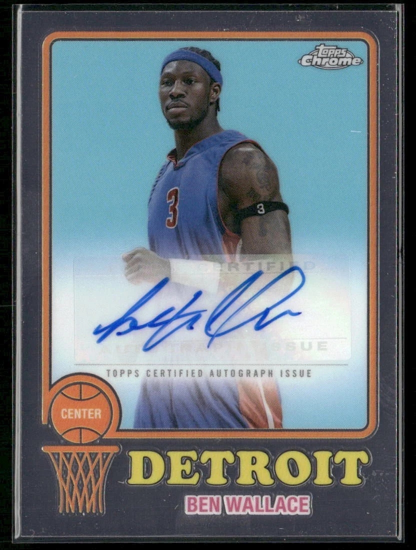 National Basketball Association (NBA) Ben Wallace Basketball