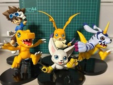 Digimon DXF Figuren Lot Agumon Gabumon Patamon Tailmon Taichi Bandai