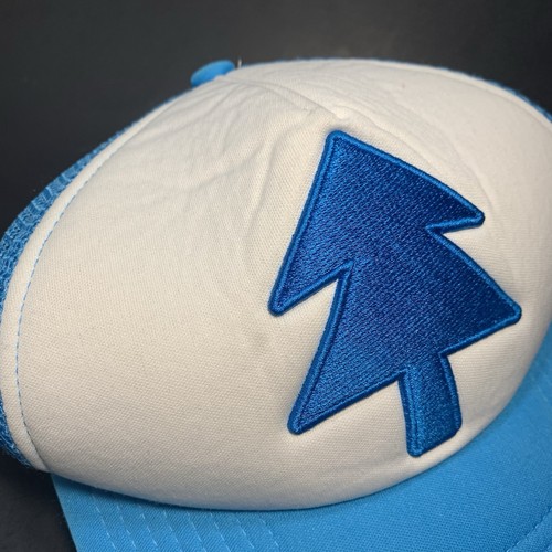 Disney Gravity Falls Blue Dipper Embroidered Snapback Hat/Cap Mesh Trucker - Picture 2 of 8