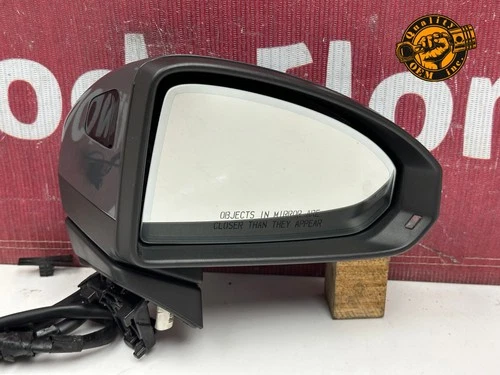 2016-2023 AUDI TT TTS TTRS RIGHT SIDE DOOR REAR VIEW MIRROR W BLIND SPOT GRAY OE