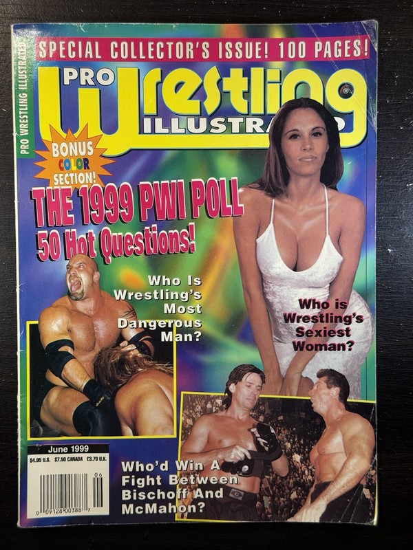 Pro Wrestling Illustrated June 1999 – Special Collector’s Issue – Used, Complete