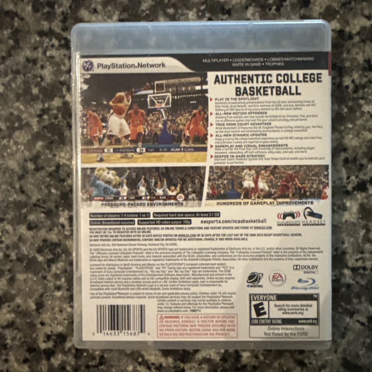 NCAA Basketball 10 PS3 CIB | eBay