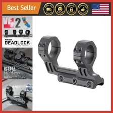 Dual Ring Scope Mount for Picatinny Rail | Precision Optics Accessory