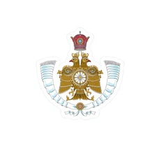 Pahlavi dynasty Shahbanu Royal family, Middle Eastern, shah Decals Sticker