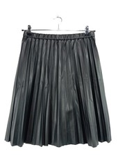 B.YOUNG Faltenrock Damen Rock Gr. DE 38 schwarz extravaganter Stil