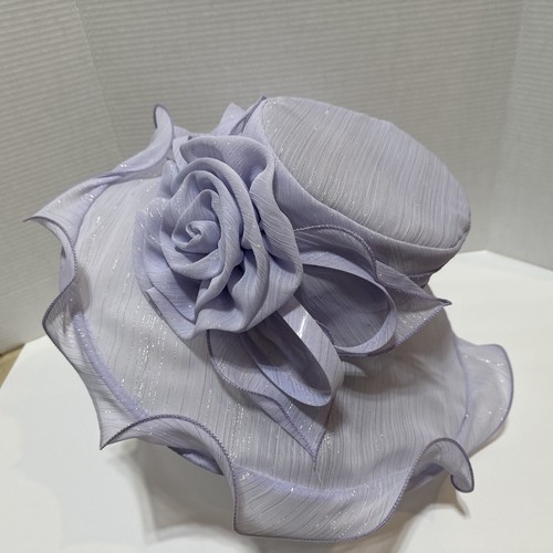 $98 Bellissima Spring Summer Easter Church Wedding Derby Hat BH312415 Lilac - Picture 2 of 11