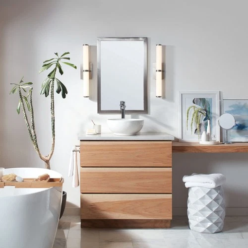 Hinkley Lighting 59923 Simi 23"W Integrated LED Bath Bar - Nickel - Picture 7 of 8