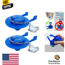 Toilet Flapper Replacement kit 2 inch 2 Pack Universal for American Standard