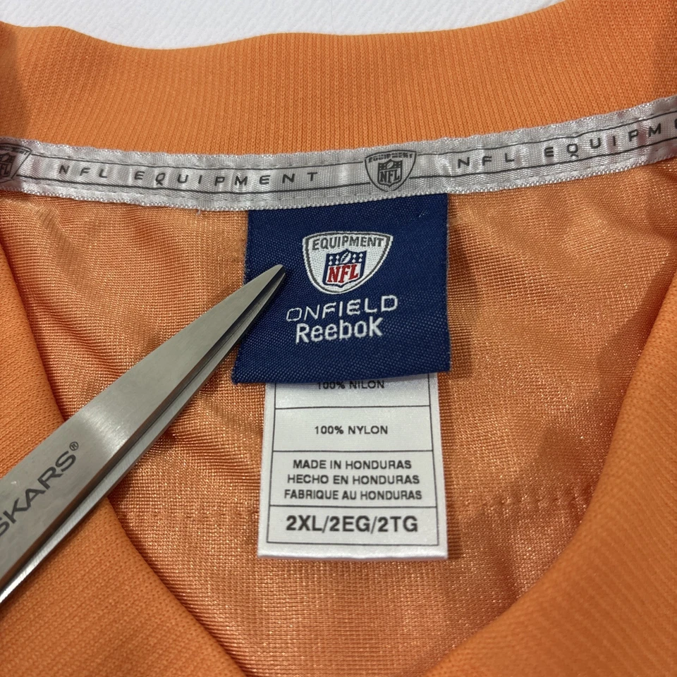 Camiseta de colección Reebok Tampa Bay Buccaneers para hombre XXL Freeman NFL Creamsicle Y2K Foto 3 de 4